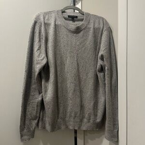 Banana Republic gray speckled sweater